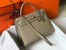 Hermes Kelly 32cm Sellier Bag in Tourterelle Epsom Calfskin GHW