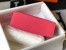 Hermes Kelly Pochette Clutch Bag In Rose Lipstick Epsom Leather