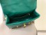 Valentino Roman Stud Large Chain Bag In Green Nappa Leather