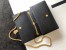 Saint Laurent Kate Medium Tassel Bag In Black Smooth Leather