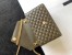 Saint Laurent Envelope Medium Bag In Khaki Matelasse Grained Leather