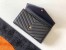 Saint Laurent Cassandre Large Flap Wallet in Black Matelasse Leather