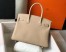 Hermes Birkin 30 Bag in Trench Clemence Leather with GHW