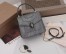 Bvlgari Serpenti Forever Small Bag In Grey Karung Leather