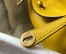 Hermes Lindy Mini Bag In Yellow Clemence Leather GHW