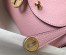 Hermes Lindy Mini Bag In Pink Clemence Leather GHW