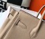 Hermes Birkin 35 Bag in Trench Clemence Leather with GHW