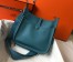 Hermes Evelyne III 29 Bag In Blue Jean Clemence Leather