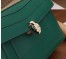 Bvlgari Serpenti Forever Large Shoulder Bag In Green Calfskin