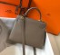 Hermes Kelly 25cm Sellier Bag in Taupe Epsom Calfskin GHW