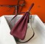 Hermes Kelly 28cm Retourne Bag in Bordeaux Clemence Leather GHW