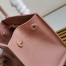 Prada Monochrome Small Bag In Pink Saffiano Leather