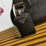 Prada Galleria Mini Bag In Black Saffiano Leather
