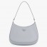 Prada Cleo Small Bag In Blue Brushed Leather