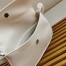 Prada Cleo Flap Bag In White Brushed Leather