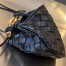 Bottega Veneta Sardine Mini Bag In Black Intrecciato Lambskin
