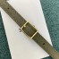 Celine Belt Nano Bag In Army Green Grained Calfskin