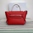 Celine Belt Mini Bag In Red Grained Calfskin