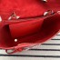 Celine Belt Mini Bag In Red Grained Calfskin