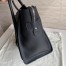 Celine Mini Luggage Tote Bag In Black Drummed Calfskin