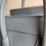 Celine Nano Luggage Tote Bag In Kohl Drummed Calfskin