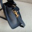 Celine Nano Luggage Tote Bag In Navy Blue Drummed Calfskin