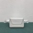 Celine Sangle Small Bucket Bag In White Calfskin
