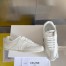 Celine Women's Jogger Low-top Sneakers in White Leather