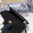 Dior Saddle Belt Bag In Black Grained Calfskin 