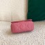 Dior Caro Micro Bag In Pink Cannage Calfskin