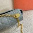 Dior Caro Large Bag In Grey Cannage Calfskin