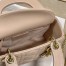 Dior Lady Dior Mini Bag with Chain in Powder Cannage Lambskin
