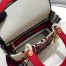 Dior Lady D-Lite Medium Bag In White Multicolor Cupidon Embroidery