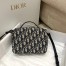 Dior 30 Montaigne Box Bag In Blue Dior Oblique Canvas