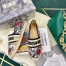 Dior Granville Espadrilles In Mille Fleurs Embroidered Cotton