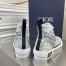 Dior Men's B23 High-top Sneakers In Canvas with Newspaper Print