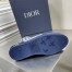 Dior Men's B23 High-top Sneakers In Blue Oblique Canvas