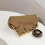 Fendi First Small Bag In Light Brown Leather with Python F