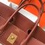 Hermes Birkin 35 Bag in Toile Canvas With Barenia Leather