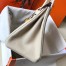 Hermes Birkin 35 Bag in Beton Clemence Leather with GHW