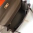 Hermes Kelly 32cm Retourne Bag in Taupe Clemence Leather GHW