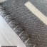 Hermes Avalon Vibration Throw Blanket in Grey Wool and Cashmere
