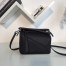 Loewe Puzzle Mini Bag In Black Calfskin