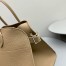 The Row Margaux 15 Top Handle Bag in Sand Grained Leather