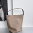 The Row Small N/S Park Tote in Taupe Grained Leather