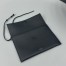 The Row Medium Park Tote in Black Grained Leather