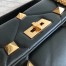 Valentino Roman Stud Large Chain Bag In Black Nappa Leather