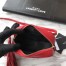 Saint Laurent Lou Belt Bag In Red Quilted Calfskin